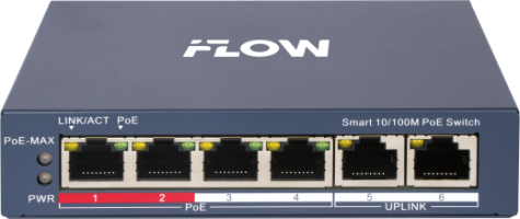 Коммутатор IFLOW F-SW-EM206POE-VM