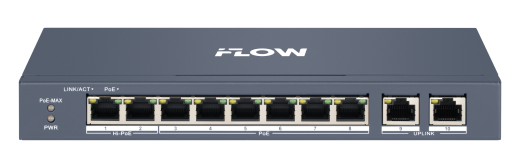 Коммутатор IFLOW F-SW-EM410HPOE-VM