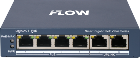 Коммутатор IFLOW F-SW-EM606POE-VM/L