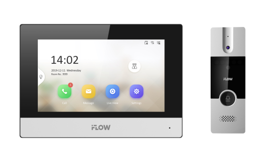 Комплект гибридного IP видеодомофона F-VI-5342H